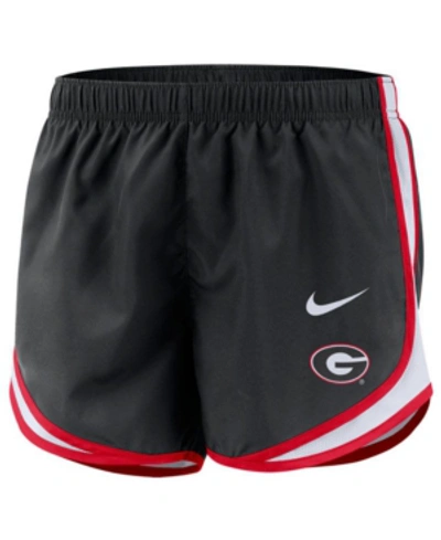 Shop Nike Women's Georgia Bulldogs Tempo Shorts In Black