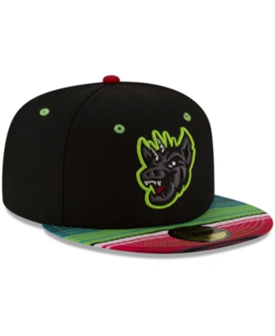 Shop New Era Round Rock Express 2020 Copa De La Diversion 59fifty-fitted Cap In Black/lightgreen