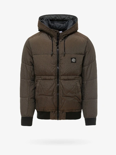 Shop Stone Island Jacket In Green