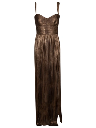 Shop Maria Lucia Hohan Kesia Dress In Carbon