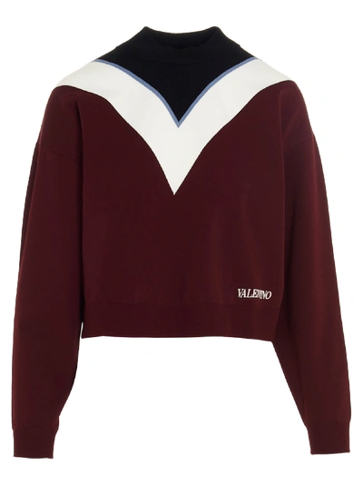Shop Valentino Sweater In Multicolor