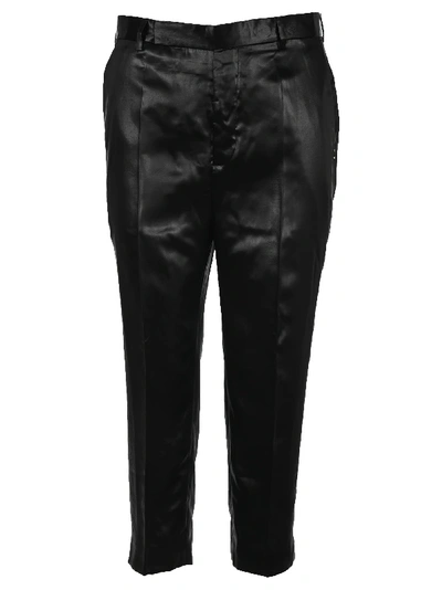 Shop Rick Owens Astaires Cropped Pants In Black