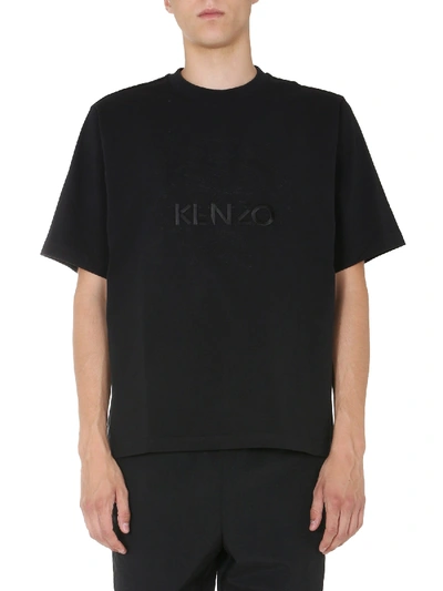 Shop Kenzo Oversize Fit T-shirt In Black