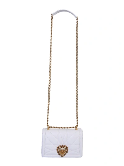 Shop Dolce & Gabbana "devotion" Bag In White
