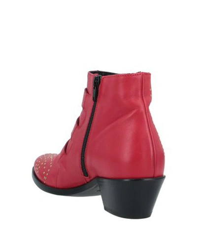 Shop Lemaré Ankle Boot In Red