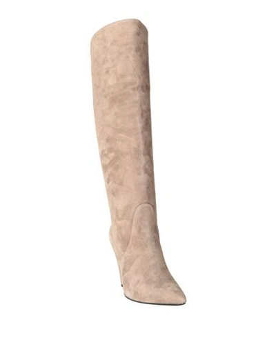 Shop Aniye By Knee Boots In Khaki