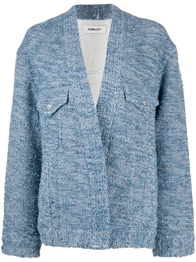 Shop Ambush Kimono-style Denim Jacket In Blue