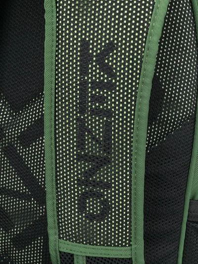 Shop Kenzo Logo Cross-over Backpack In Green
