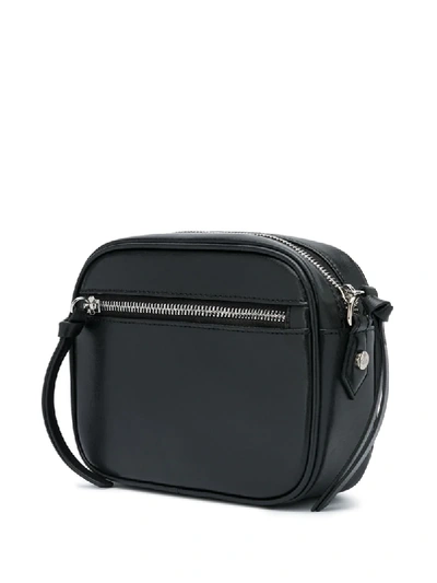 Shop Vivienne Westwood Anglomania Orb Logo Small Shoulder Bag In Black