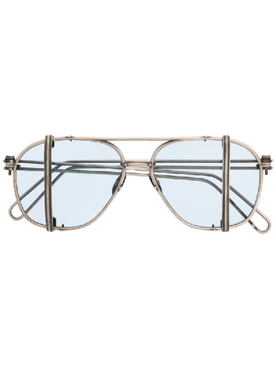 Werkstatt:münchen X Boris Bidjan Saberi Sunglasses In Silver | ModeSens
