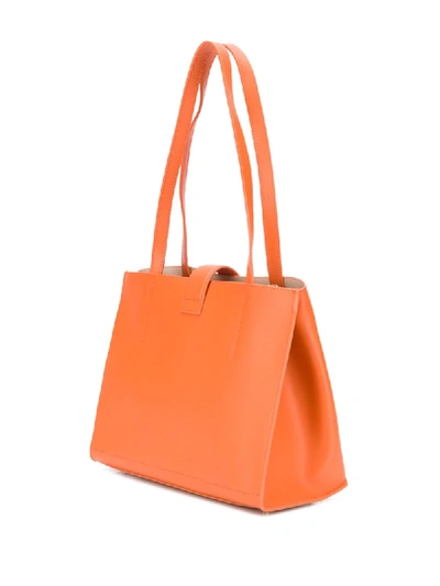 Shop Furla Small Sofia Tote Bag In Orange