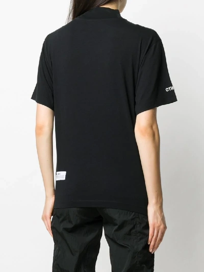 Shop Heron Preston High-neck T-shirt In Black