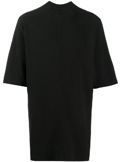 Shop Rick Owens Drkshdw Jumbo Oversized Cotton T-shirt In Black