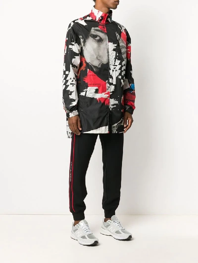 Shop Y-3 Ch1 Graphic-print Track Jacket In Red