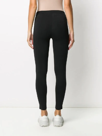 Shop Calvin Klein Jeans Est.1978 Logo Tape Leggings In Black