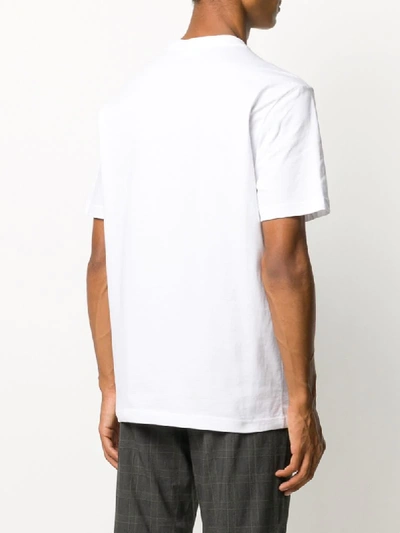 Shop Calvin Klein T-shirt Mit Logo-print In White