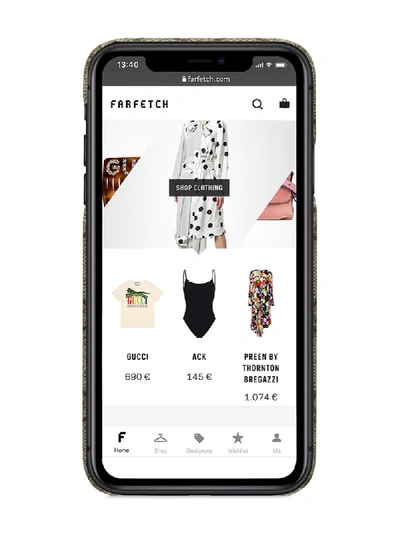 Shop Gucci Gg Apple Iphone 11 Pro Max Case In Neutrals