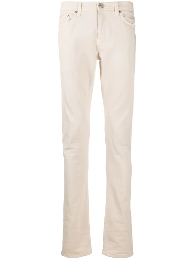 Shop Etro Skinny Fit Mid-rise Jeans In Neutrals