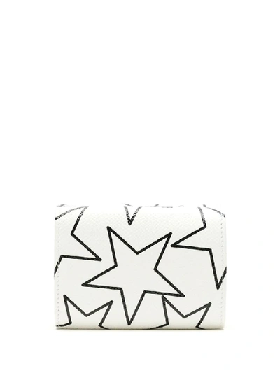Shop Dolce & Gabbana Millenials Star Print Wallet In White