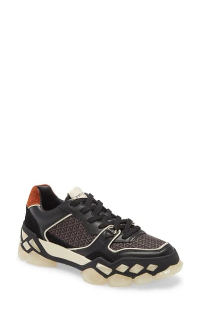 Shop Jimmy Choo Diamond X Trainer Sneaker In Black Mix