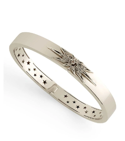 Shop Hstern Noble Gold And Diamond Stars Bangle