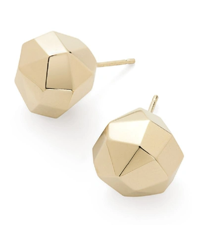 Shop Hstern Yellow Gold Copernicus Earrings