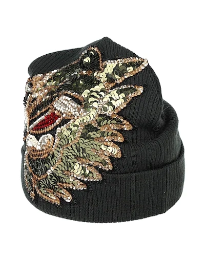 Shop P.a.r.o.s.h Hat In Military Green