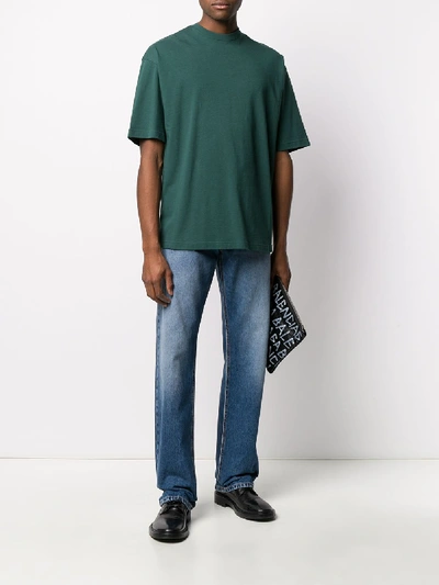 Shop Balenciaga Denim Cotton Jeans In Blue