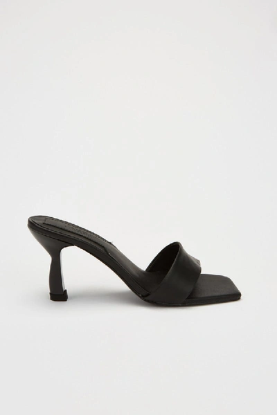 Shop Jaggar Oblique Heel In Black
