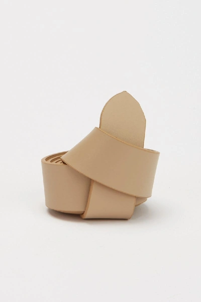 Shop Jaggar Origami Belt In Bone