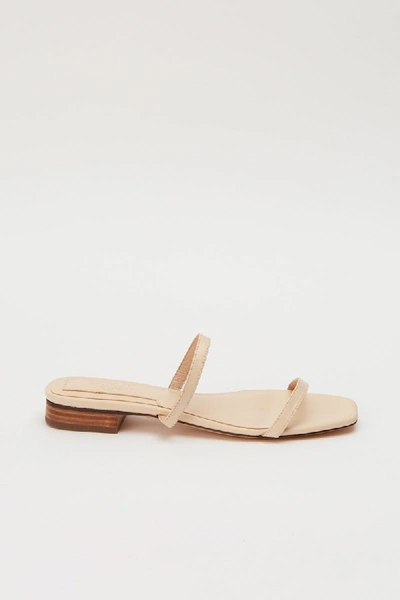 Shop Jaggar Sprung Flat In Ivory Cream