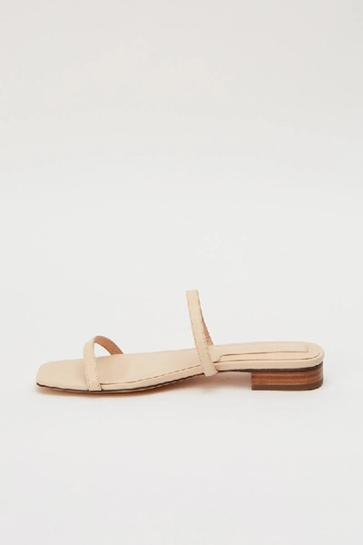 Shop Jaggar Sprung Flat In Ivory Cream