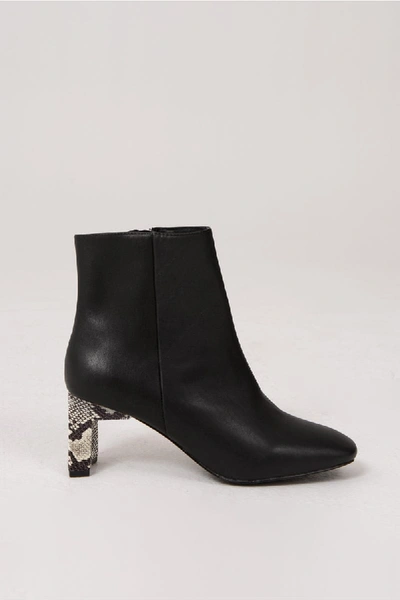Shop Jaggar Flair Leather Boot In Black