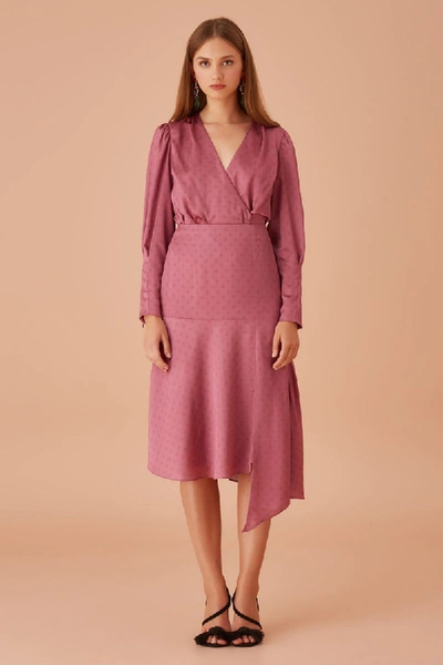 Shop Keepsake Chateau Skirt In Mulberry