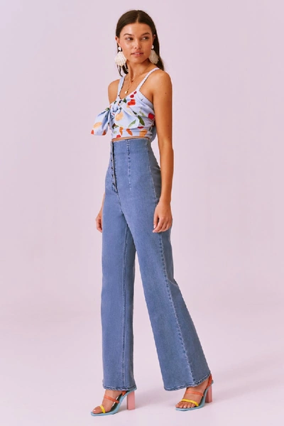 Shop Finders Keepers Coco Jean In Washed Blue