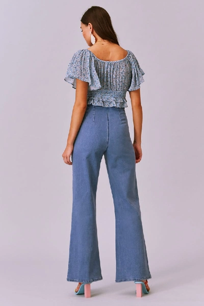 Shop Finders Keepers Coco Jean In Washed Blue