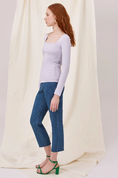 Shop C/meo Collective Clarity Top In Lilac