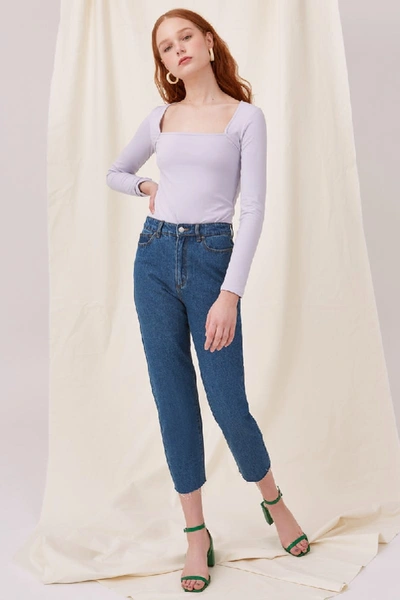 Shop C/meo Collective Clarity Top In Lilac