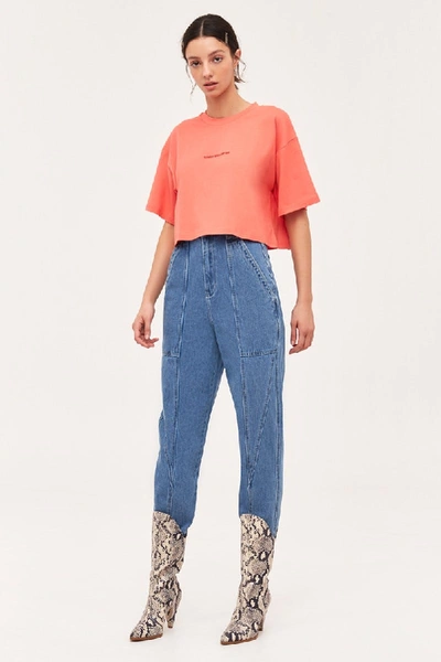 Shop C/meo Collective Affect T-shirt In Coral