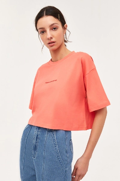 Shop C/meo Collective Affect T-shirt In Coral