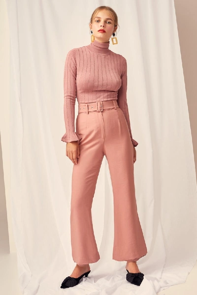 Shop Keepsake High Tide Pant In Blush