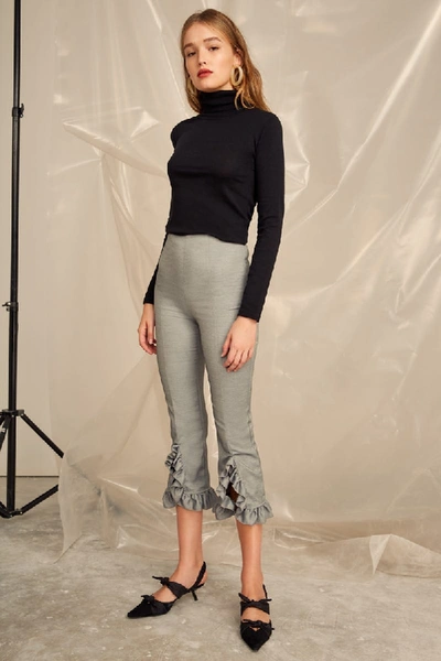 Shop C/meo Collective You Or Me Pant In Grey Marle