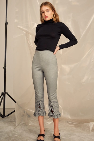 Shop C/meo Collective You Or Me Pant In Grey Marle
