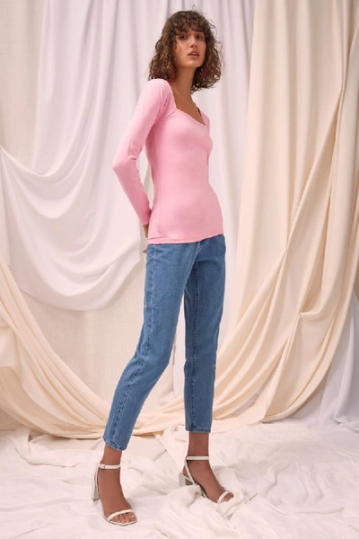 Shop C/meo Collective In The Moment Top In Pink