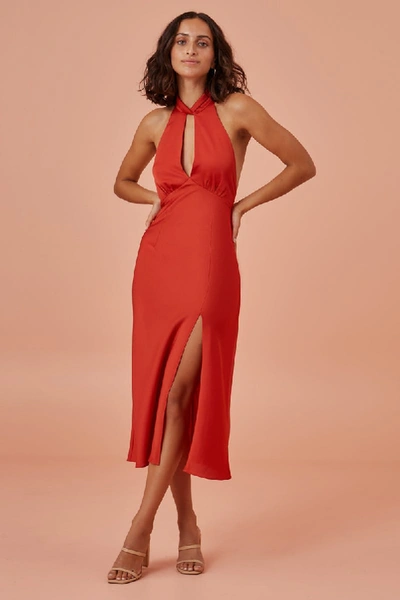 Shop Finders Keepers Gabriella Dress In Red