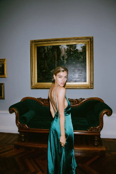 Shop Keepsake Infinity Gown In Jade