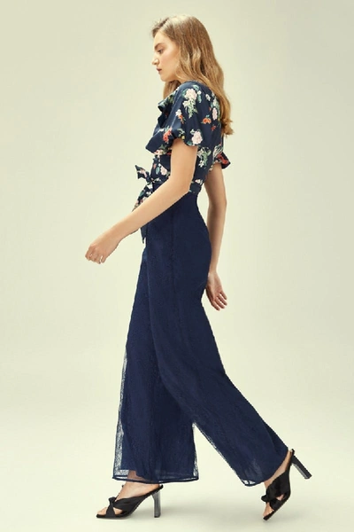 Shop Keepsake Get Free Lace Pant In Navy