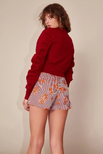 Shop C/meo Collective Melodrama Jumper In Ruby