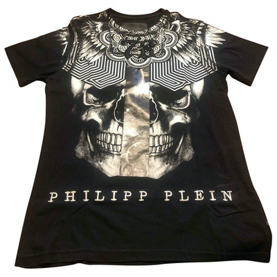 Pre-owned Philipp Plein Black Cotton T-shirts