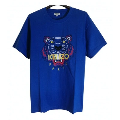 Pre-owned Kenzo Blue Cotton T-shirts